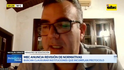 MEC anuncia revisión de normativas