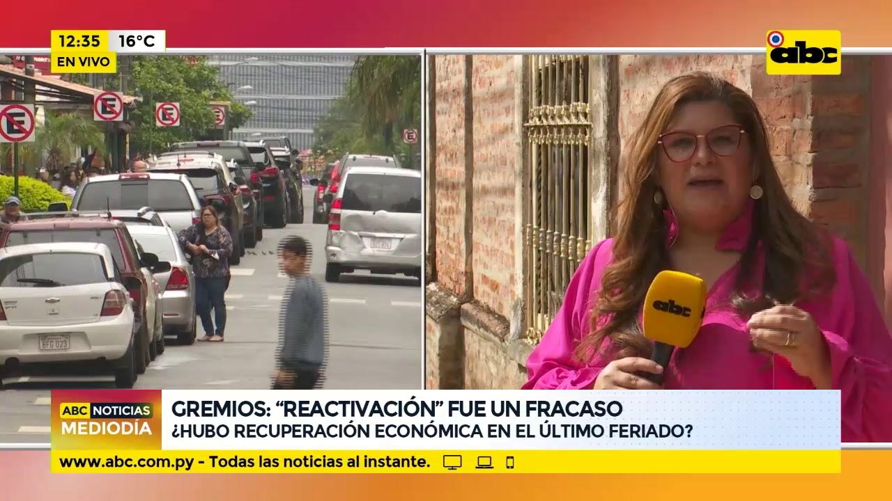 Gremios consideran que feriado de "reactivación" fue un fracaso