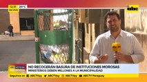 Comuna no recogerá basura de instituciones morosas