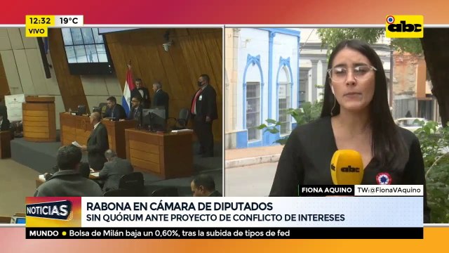 Diputados: Sin quórum para tratar proyecto de conflictos de intereses