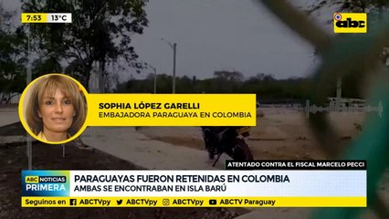 Paraguayas fueron retenidas en Colombia
