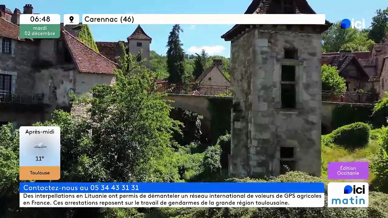 02/12/2025 - ici matin par ici Occitanie en vidéo