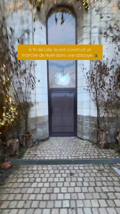 Depuis 31 ans, l’Abbaye de Vaucelles organise un marché de Noël plutôt insolite 🎅 Cette année c’est du 27 au 30 novembre 🎄📍Abbaye de Vaucelles - Hameau de Vaucelles