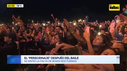 Peregrinar después del baile