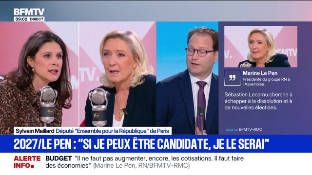 Présidentielle: Je regrette que le RN (...) laisse entendre que ce sont les juges qui décideront qui va être le candidat , déclare Sylvain Maillard, député EPR