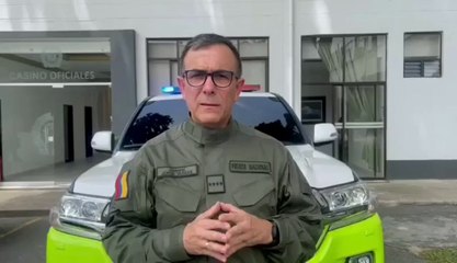 Policía colombiana se pronuncia tras homicidio de Marcelo Pecci