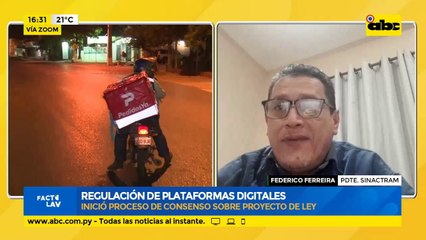 Proceso de consenso para regulación de plataformas digitales fue iniciado por Deliverys