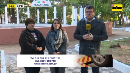 Emblemática plaza Italia cumple 100 años