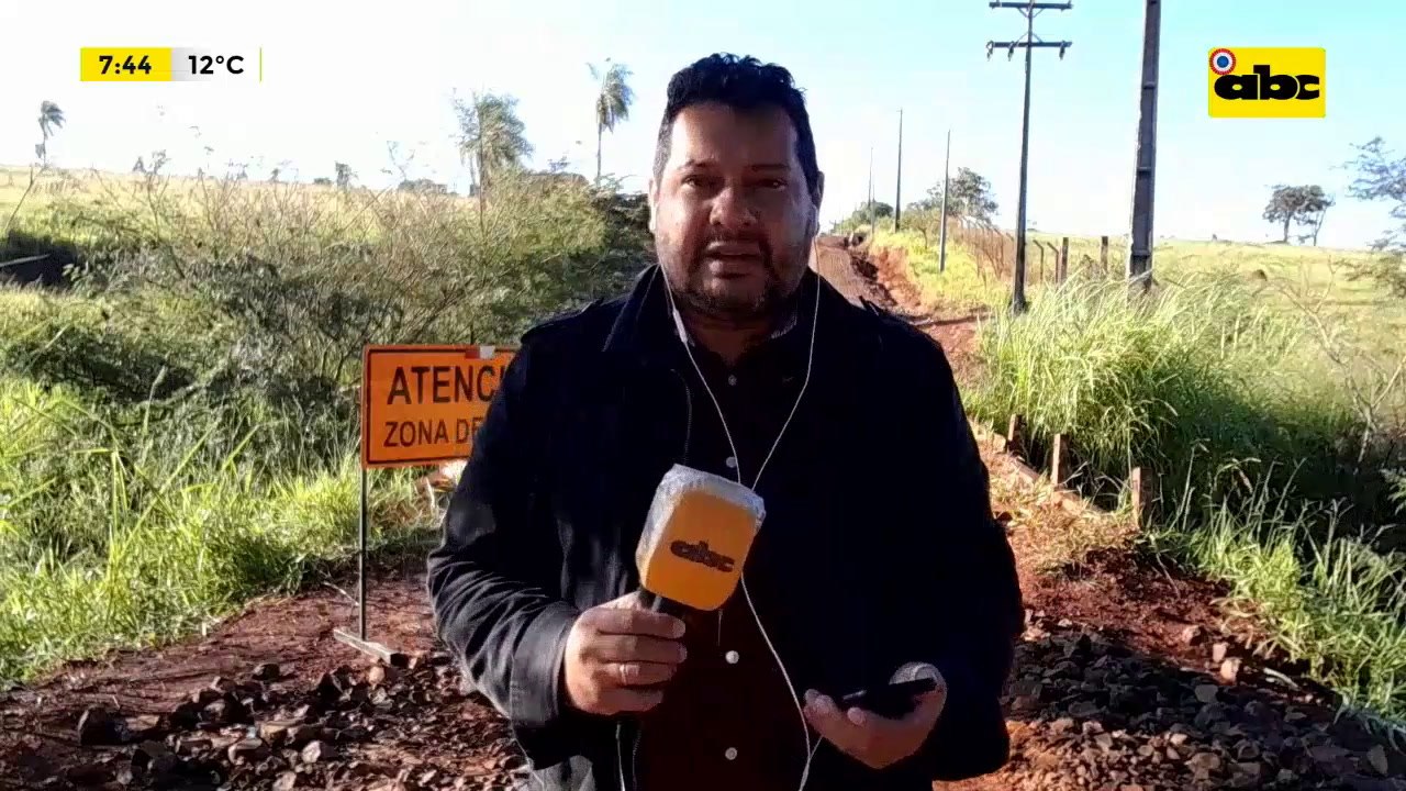 Pésimo estado de puente Colonia República
