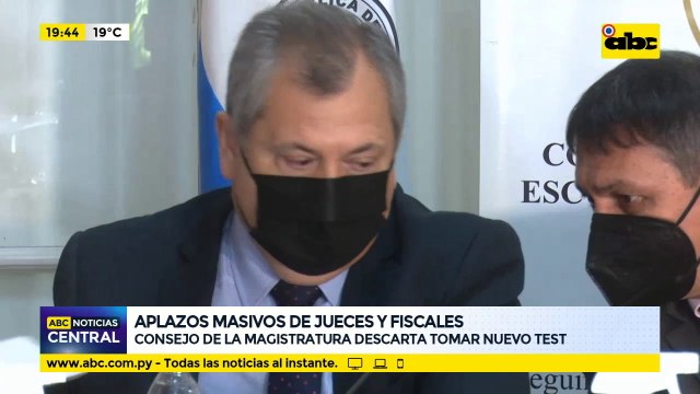 Aplazos masivos de jueces y fiscales consejo de la magistratura descarta tomar nuevo test