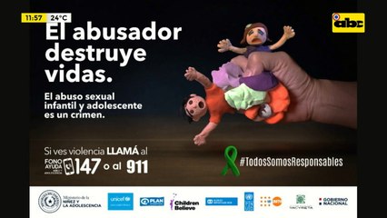 El Abusador Destruye Vidas Placa