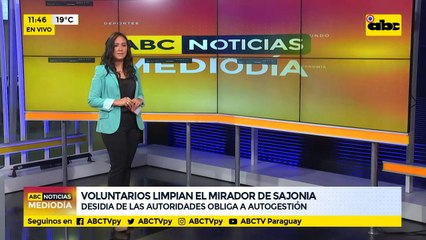 Voluntarios limpian el mirador de Sajonia, desidia de las autoridades obliga a realizar autogestión