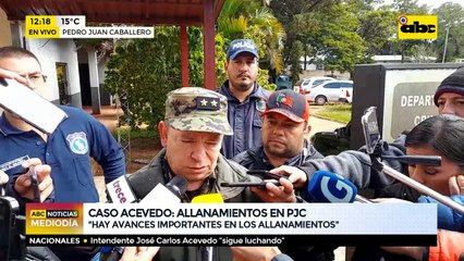Atentado contra Acevedo: "indicios nos dan avances significativos”, dice Policía