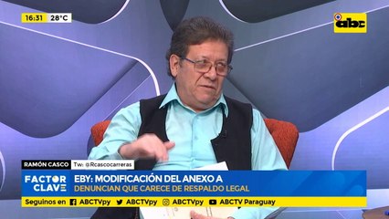 Entidad Binacional Yacyretá: Modificación del anexo "A" carece de respaldo legal