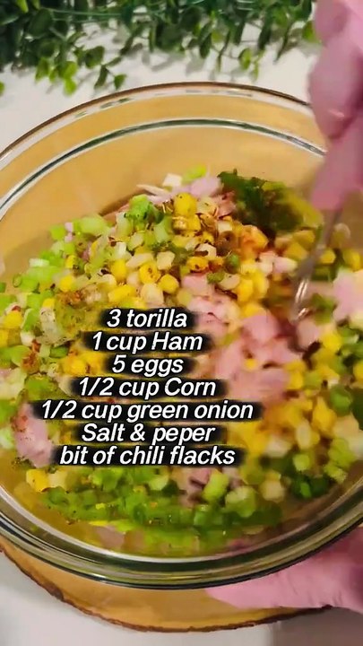 Better than Pizzatortilla ham cheese