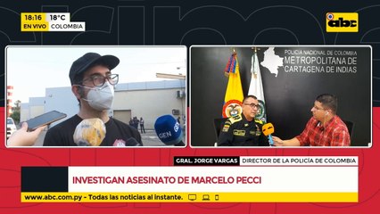 Conversación en exclusiva con el Director de la policía de Colombia Sobre el asesinato de M. Pecci