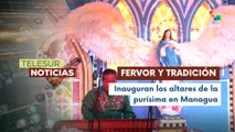 Nicaragua inaugura los altares de la Purísima en Managua, una fiesta de fe y tradición