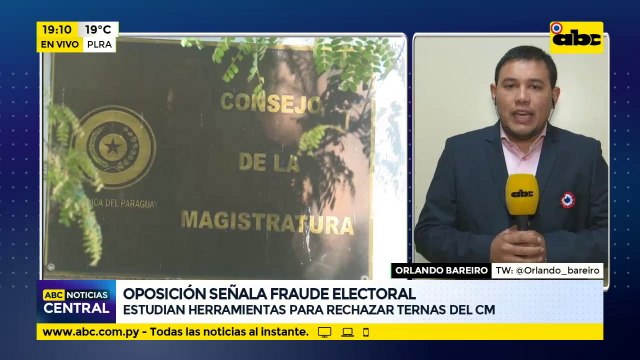 Oposición señala fraude electoral y rechazan ternas del Consejo de la Magistratura
