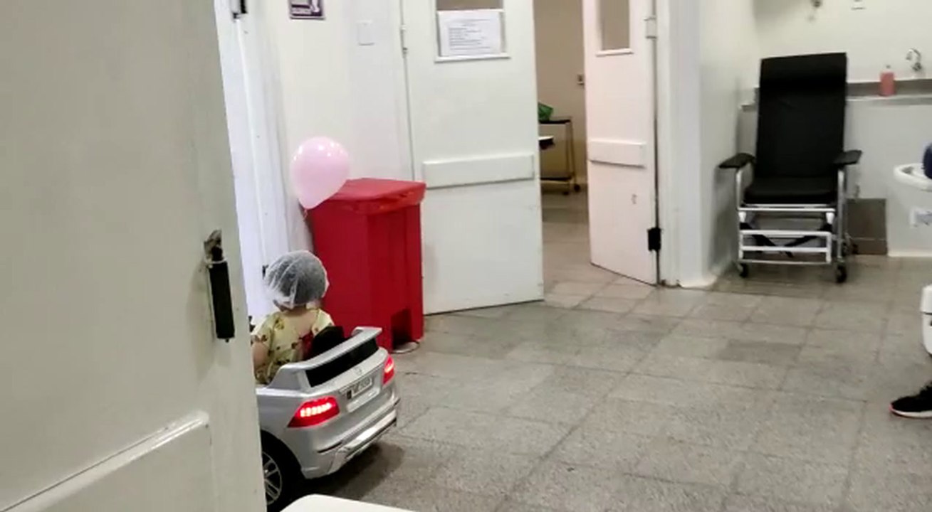 Entretenido recibimiento organizaron los médicos para los niños que serán sometidos a cirugía