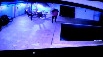 Detienen a supuesto ladrón domiciliario gracias a cámara de seguridad