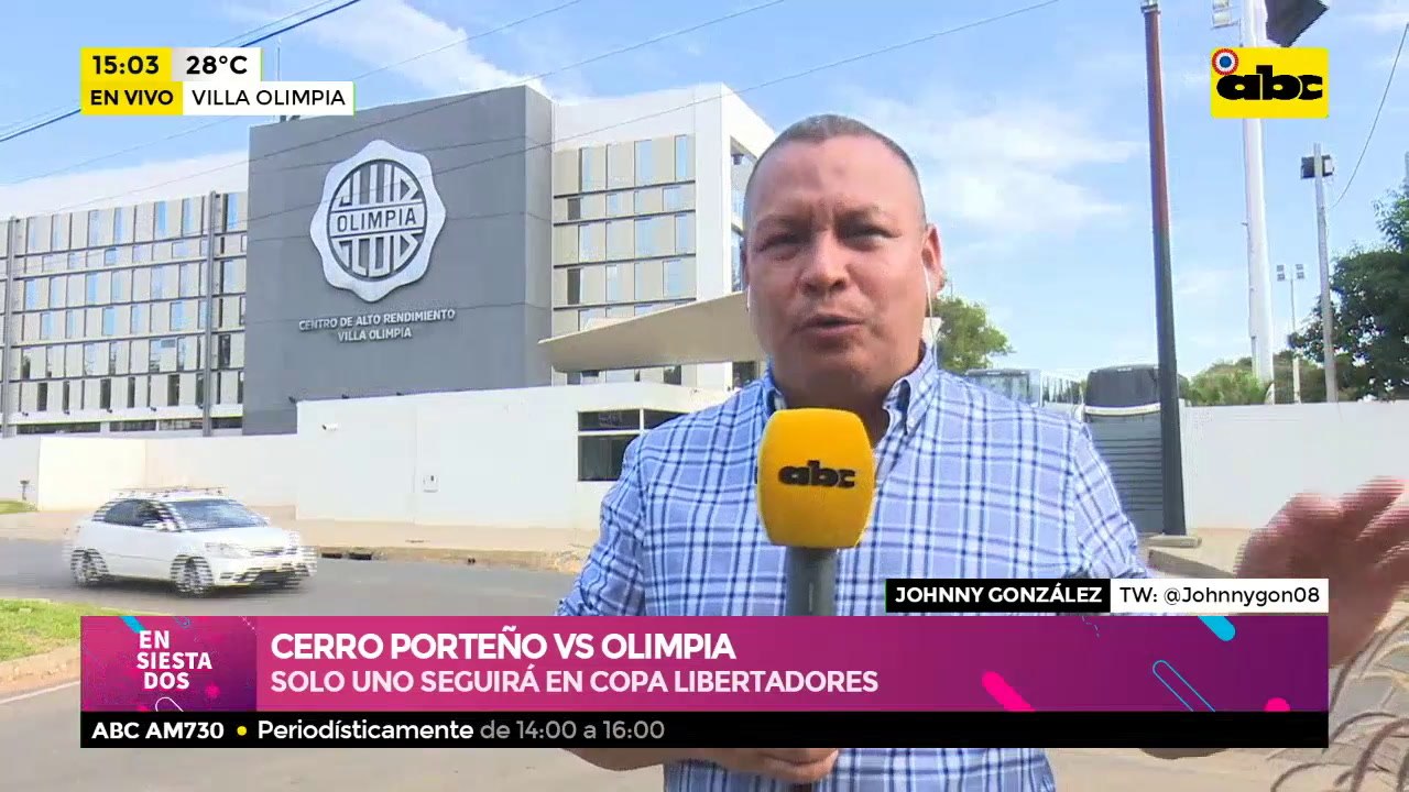 Previa en Villa Olimpia al Superclásico entre Cerro Porteño vs Olimpia, por Copa Libertadores