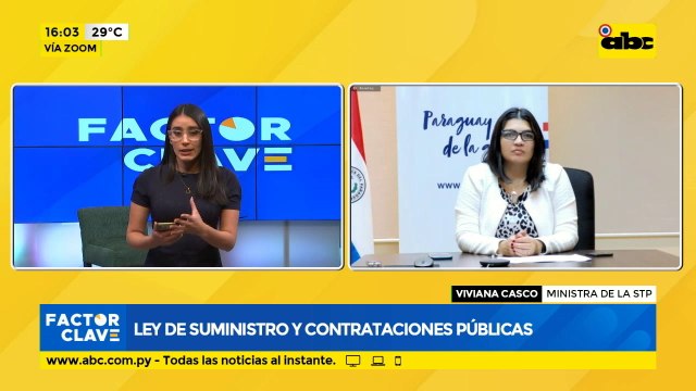 Proyecto de ley de suministro y contrataciones públicas - Ministra Viviana Casco (STP)
