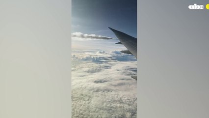 Así se deshizo del combustible el avión que fue desviado a Fortaleza