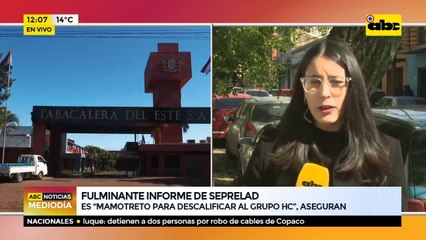 Fulminante informe de Seprelad