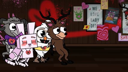 BABY DEER vs. CRAZY FAN GIRLS_ (Cartoon Animation)
