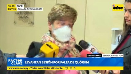 Sin quórum en senado antes de tratar soluciones contra el lavado de dinero