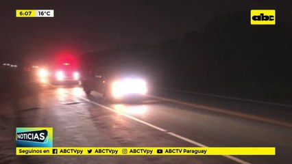 Tras intensa persecución detienen a conductor en Guarambaré