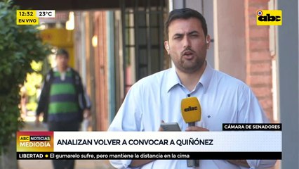 Analizan volver a convocar a Sandra Quiñónez