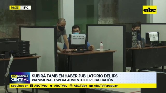 Subirá también haber jubilatorio del IPS: Previsional espera aumento de recaudación