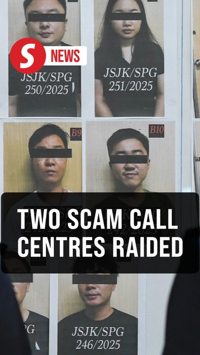 Police bust two online fraud call centres in Sepang