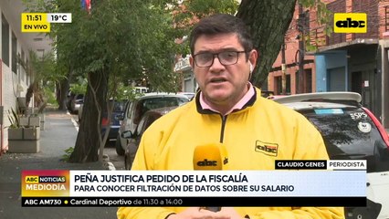 Santiago Peña justifica pedido de la fiscalía y defiende a Erico Galeano