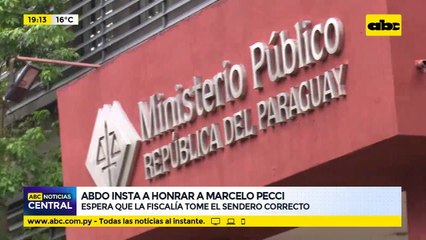 Mario Abdo insta a honrar a Marcelo Pecci: Espera que la fiscalía tome el sendero correcto