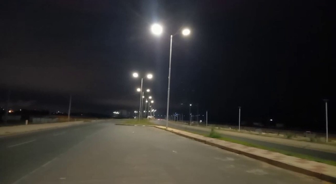 Volvió la iluminación en la Costanera Norte de Asunción