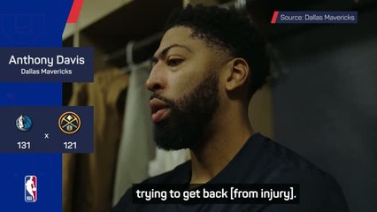 Davis makes Mavs history in Nuggets win