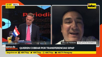 El economista Amílcar Ferreira cuestionó intención de bancos de cobrar por transferencias vía SIPAP