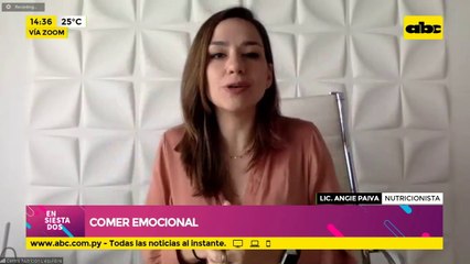 Comer emocional: "Una persona come para obturar la emoción"