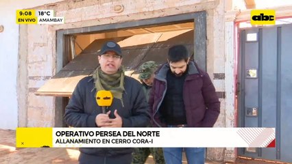 Amambay: megaoperativo para desbaratar red de sicarios