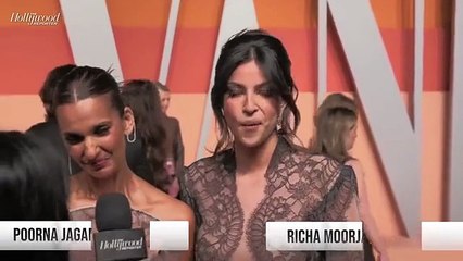 Richa Moorjani Says 'Deli Boys' Will "Change Everything for South Asians" | Vanity Fair Oscars Party