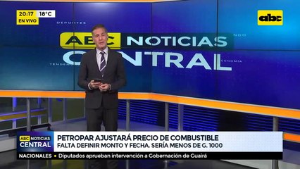 Petropar ajustará precio de combustible: Falta definir monto y fecha. Sería menos de G. 1000
