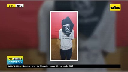 Recuperan objetos hurtados tras detención de presuntos ladrones
