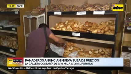 Panaderos anuncian nueva suba de precios