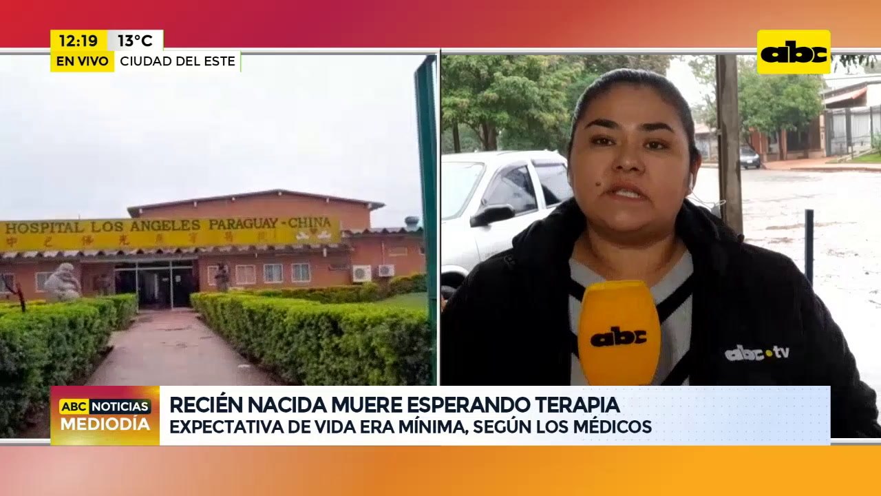 Recién nacida muere esperando terapia