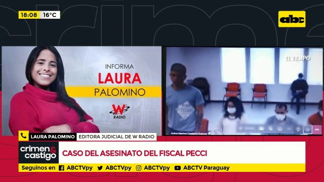 Caso Pecci: Aguardan sentencia de los sospechosos del crimen