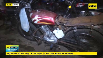 Policía recuperó moto denunciada como robada