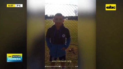 El gesto de Ramón Sosa con un fan de Gimnasia