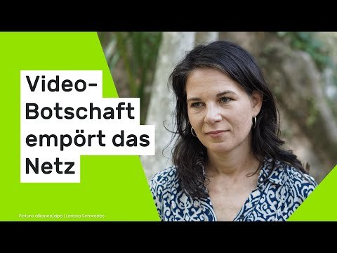 Annalena Baerbock: Peinlich und unglaubwürdig - Video-Botschaft empört das Netz